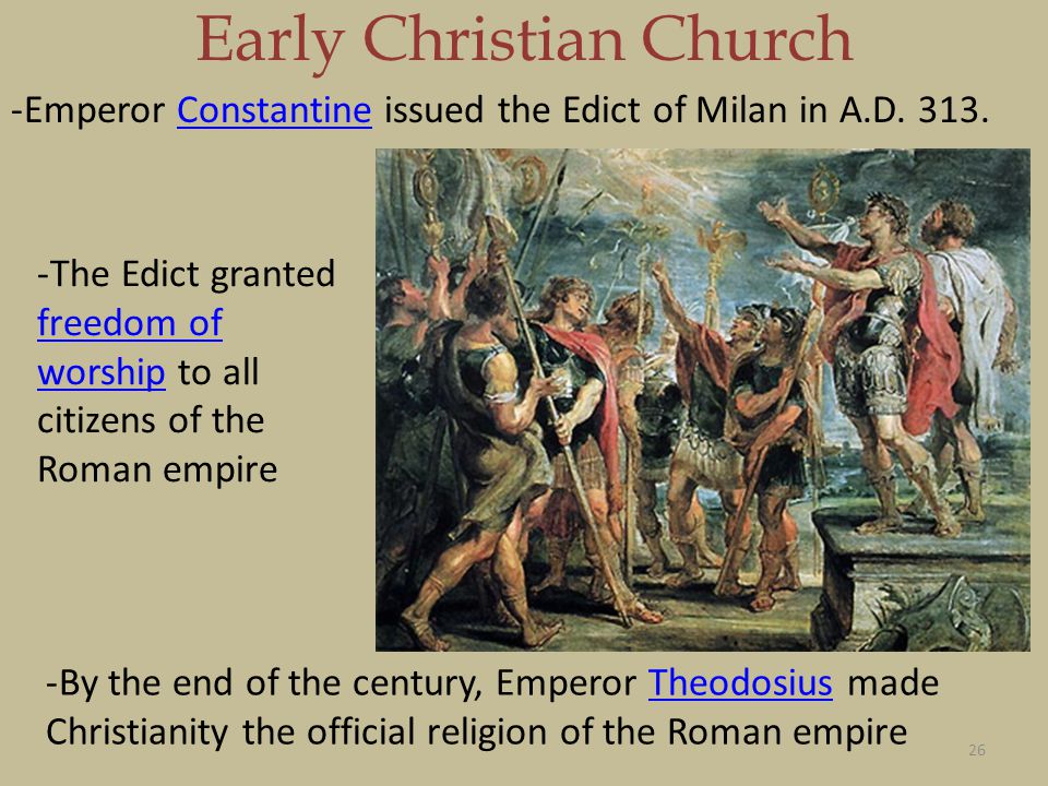 Rise of the early church